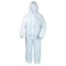 Magid Disposable Coveralls, Hooded, 2XL, SmsSMS, Serged Seam, White CVZ3-XXL - alternate 2